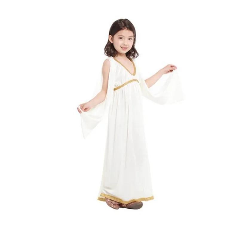 Children Girl Ancient Greece Rome Cosplay Stage Performance Role Play Party halloween costume for kids|Костюмы для девочек| |