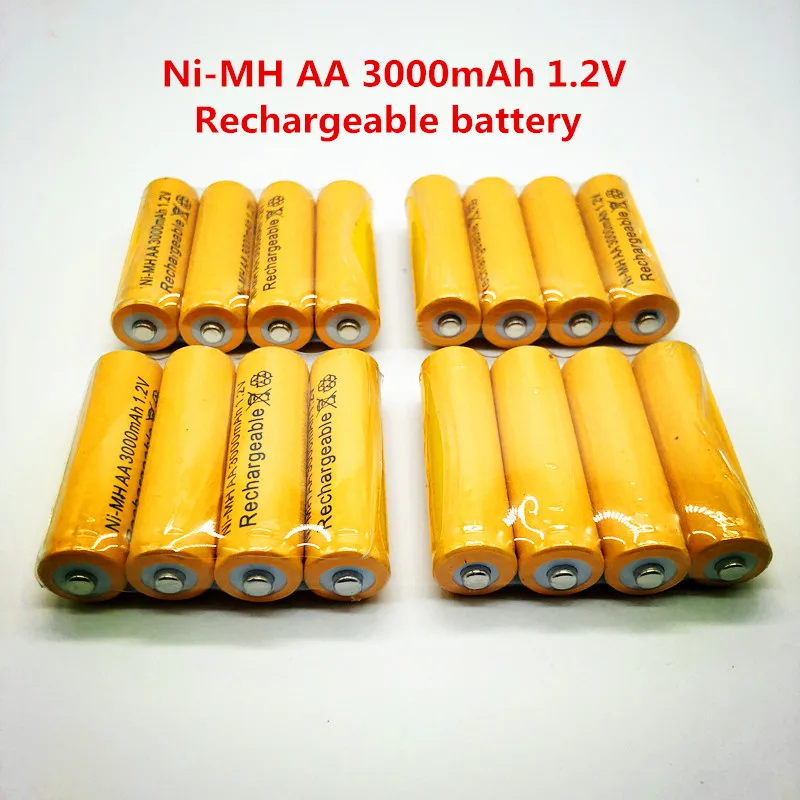 Daweikala новая AA батарея 3000 mAh аккумуляторная батарея Ni-MH 1,2 V AA батарея для часов, мышей, компьютеров, игрушек так далее