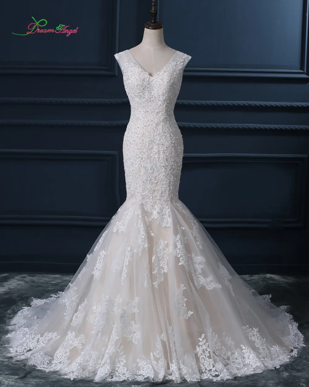 Fmogl с v образным вырезом сексуальное платье открытой спиной и шлейфом Vestidos