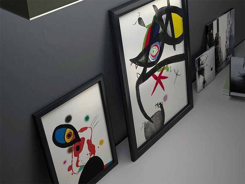 Joan Miro L'eunuque имперский абстрактный настенный художественный холст с печатью постера декоративная картина для гостиной домашний декор