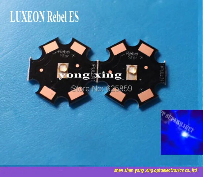 5 шт. 3 Вт LUXEON Rebel ES Королевский синий 450 нм светодиодный светильник высокой