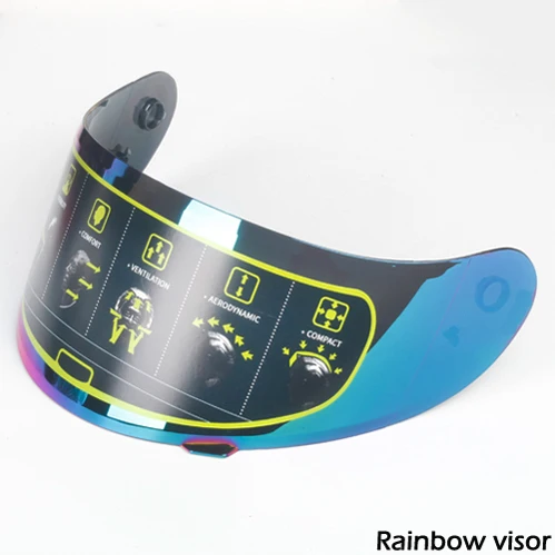SL0700E Full Face Motorcycle Helmet-Visor/Spoiler/linner - Цвет: 4