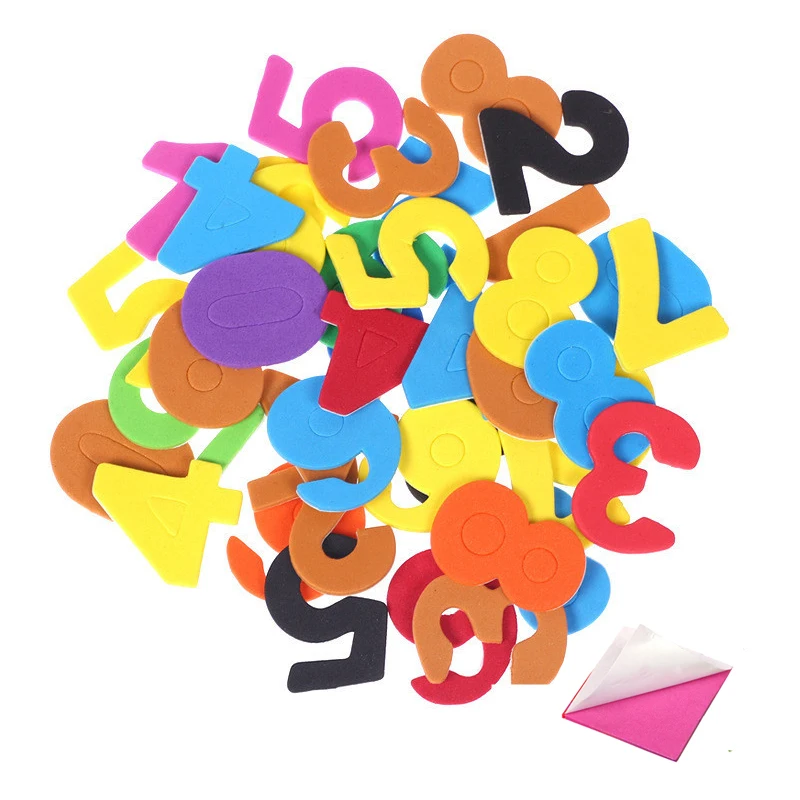 3Packs Eco-friendly Foam Letter/Numbers/Animals Sticker Children Hand DIY Scrapbooking Craft Pegatinas Toys Aufkleber | Дом и сад