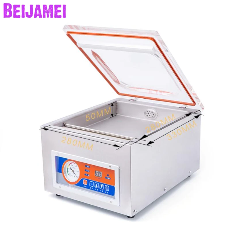 BEIJAMEI автоматическое вакуумное устройство для запечатывания тары рабочего стола для домашнего и коммерческого использования вакуумный упаковщик