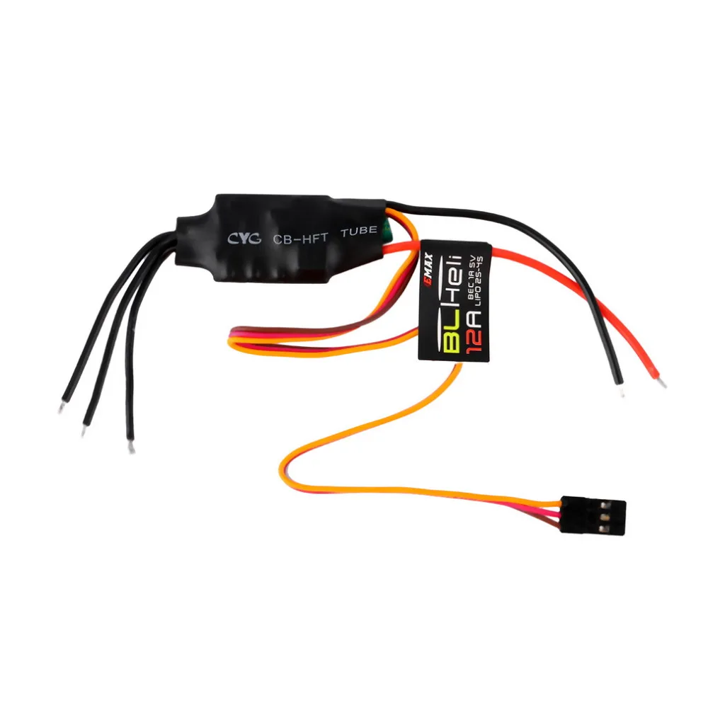 4 шт./лот серия Emax blheli 12A ESC электронный регулятор скорости с 1A 5V BEC для QAV 250