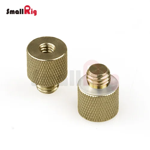 SmallRig 1/4 дюймов Женский до 3/8 дюймов мужской штатив резьба латунный винт адаптер(2 шт в упаковке)-1069
