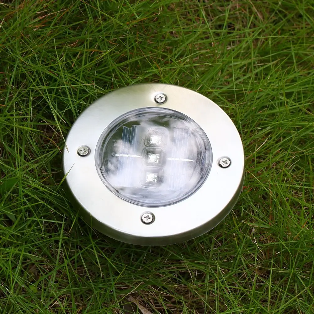 TAMPROAD 2 в 1 сад 3LED белый теплый синий зеленый Солнечная энергия наземный Кол во