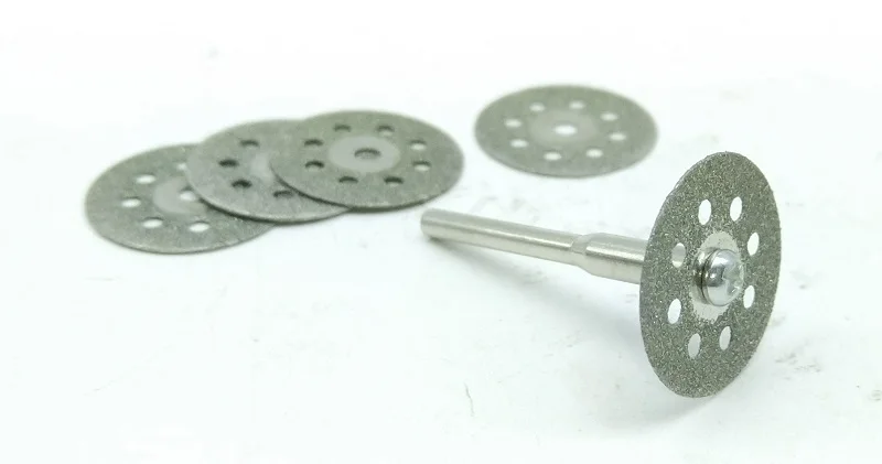 New 6pcs/set OD22mm Diamond Grinding Wheel Saw Circular Cutting Disc Dremel Rotary Tool Discs Accessories | Инструменты