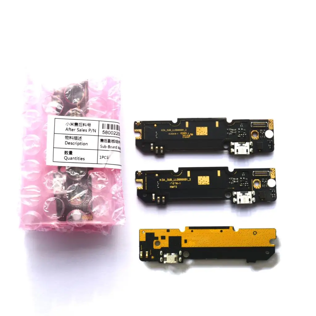 Микрофонный модуль+ USB плата с зарядным портом, гибкий кабель, соединительные части для Xiaomi Redmi Note 3 Pro Redmi Note3