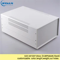 BDA40008(W325)-A1 Железный корпус для проекта diy чехол для прибора PCB дизайн провода Соединительная коробка IP54 железная электрическая коробка распределительная коробка 325*220*120 мм - Цвет: BDA40008(W325)-A1