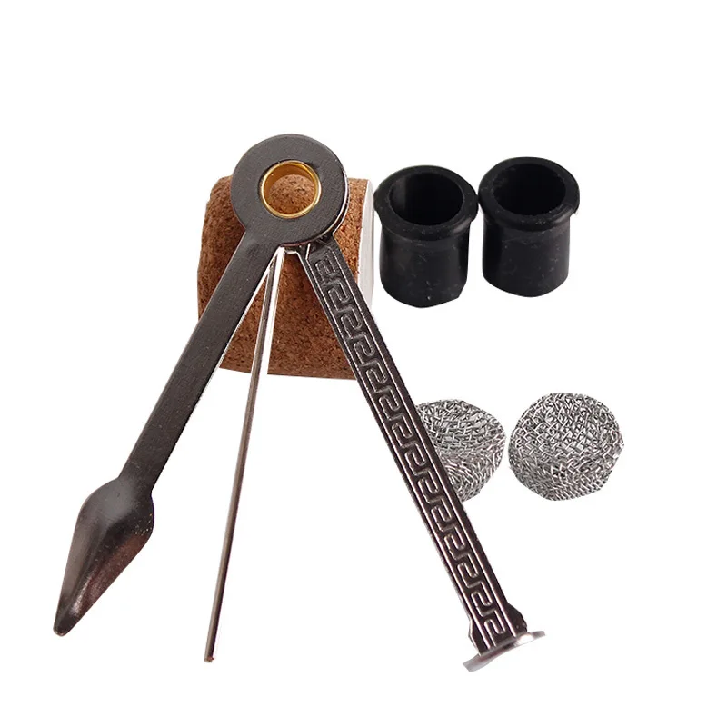 7 шт./компл. аксессуары для курительных труб табака фильтр + Чистый инструмент из