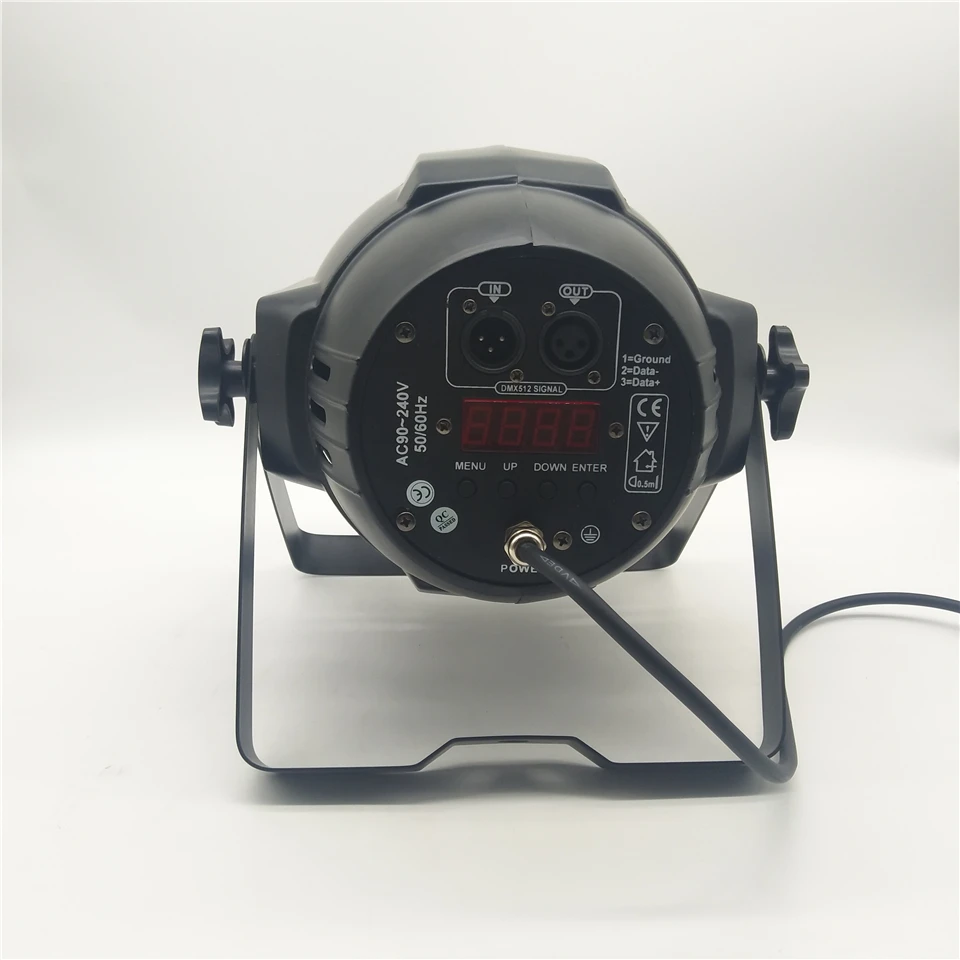 Чехол для полета + 10 шт. Новый 100 Вт COB LED Par свет холодный белый и теплый DJ DMX Led Луч