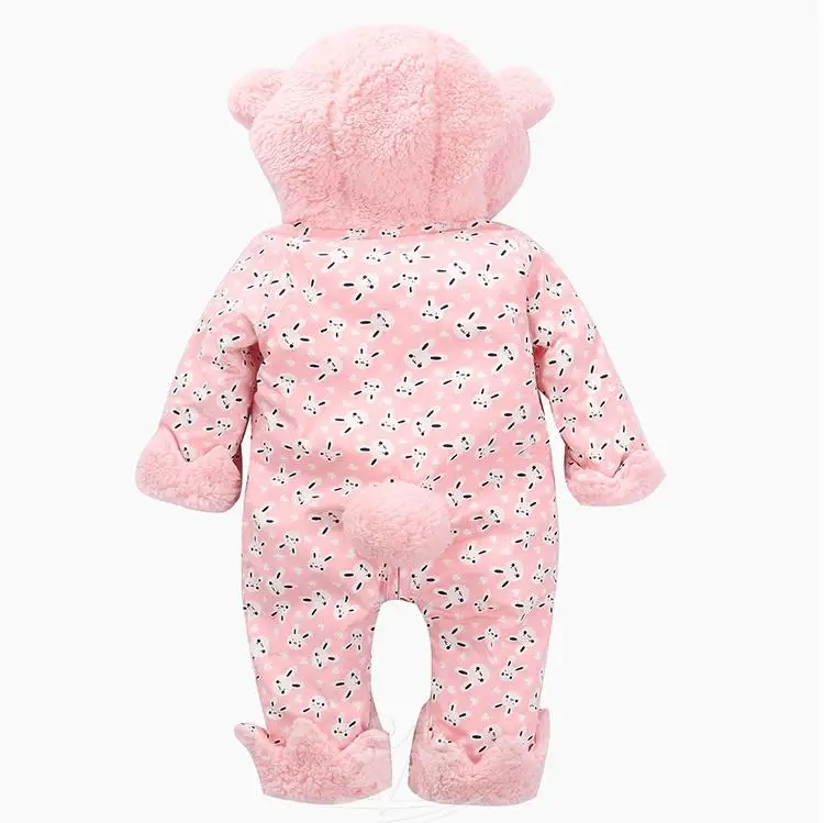 Модная теплая удобная куртка с хлопковой подкладкой рисунком для малышей |