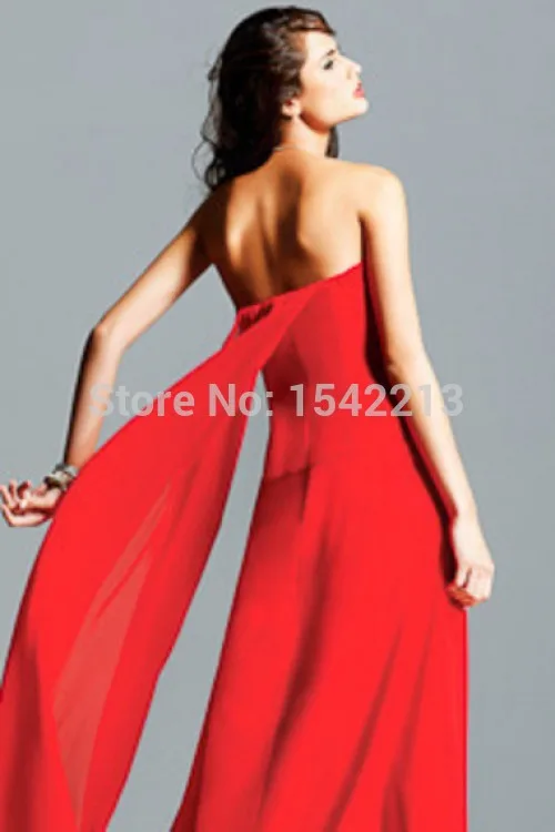 Simple Sweetheart Deisgner Dress Formal Red Long Evening Dresses Sexy High Silt Prom Gowns Speical Occasion 2015 | Свадьбы и