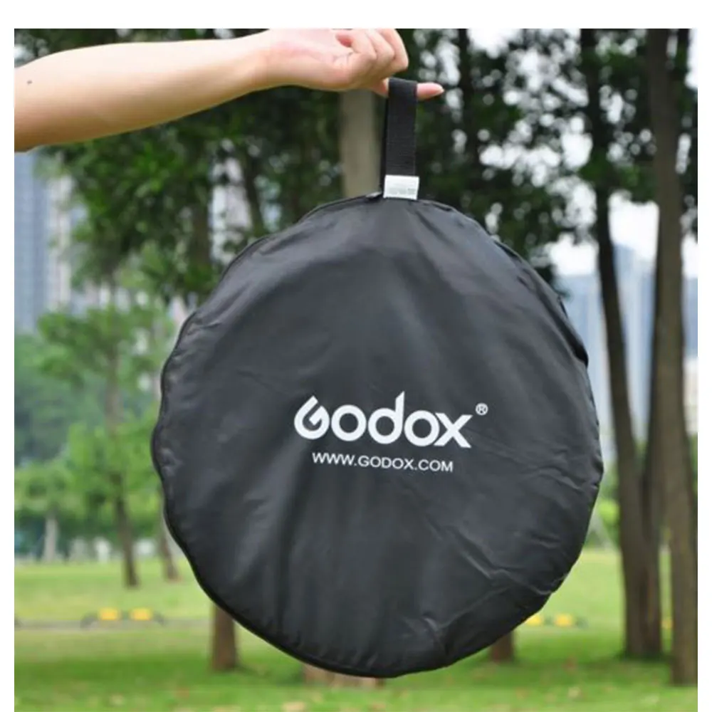 Godox 5 в 1 110 см круглый складной отражатель света Диффузор с полупрозрачными цвет
