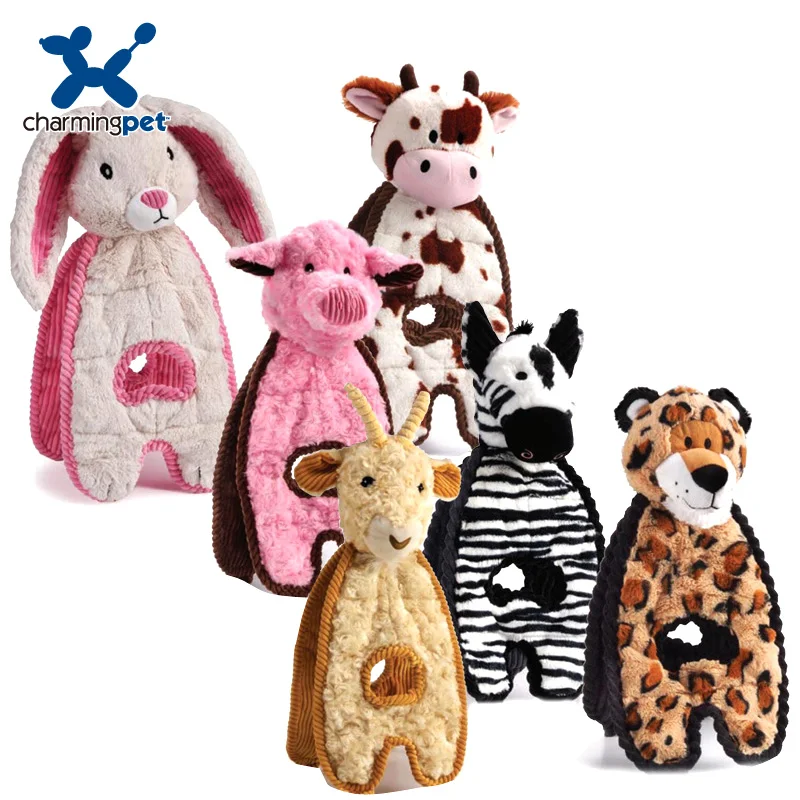 Charmingpet собака toysRabbit поросенок корова леопард Сова Зебра животное тренировочный