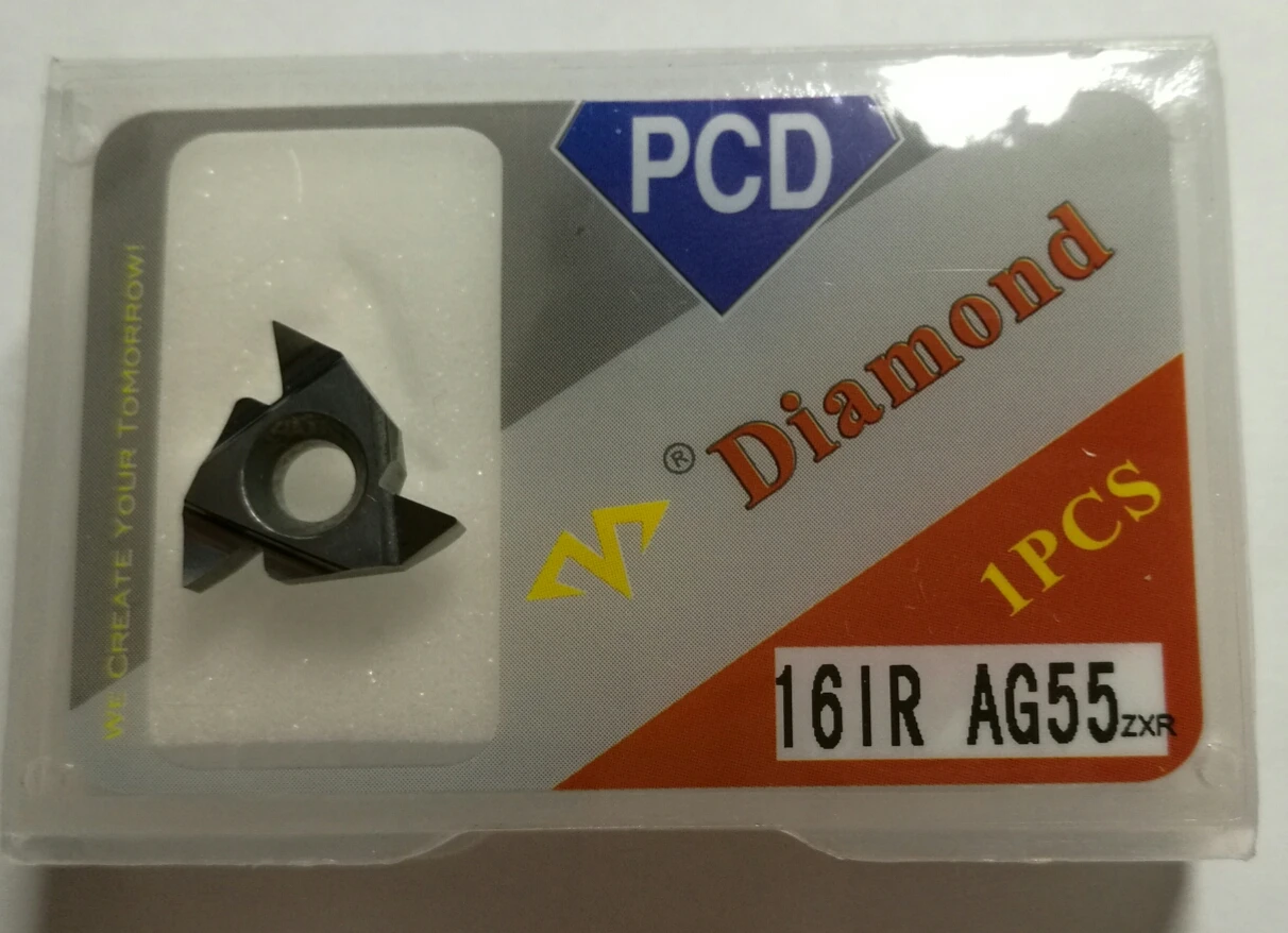 

PCD insert,16 IR AG 55 Заводские розетки, токарный станок с ЧПУ