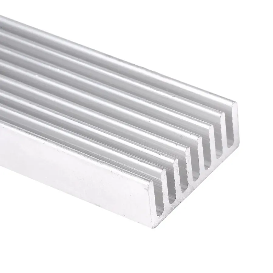 Новый алюминиевый радиатор 100*25*10 мм для самостоятельной сборки|heat sink|aluminum heat sinkheat