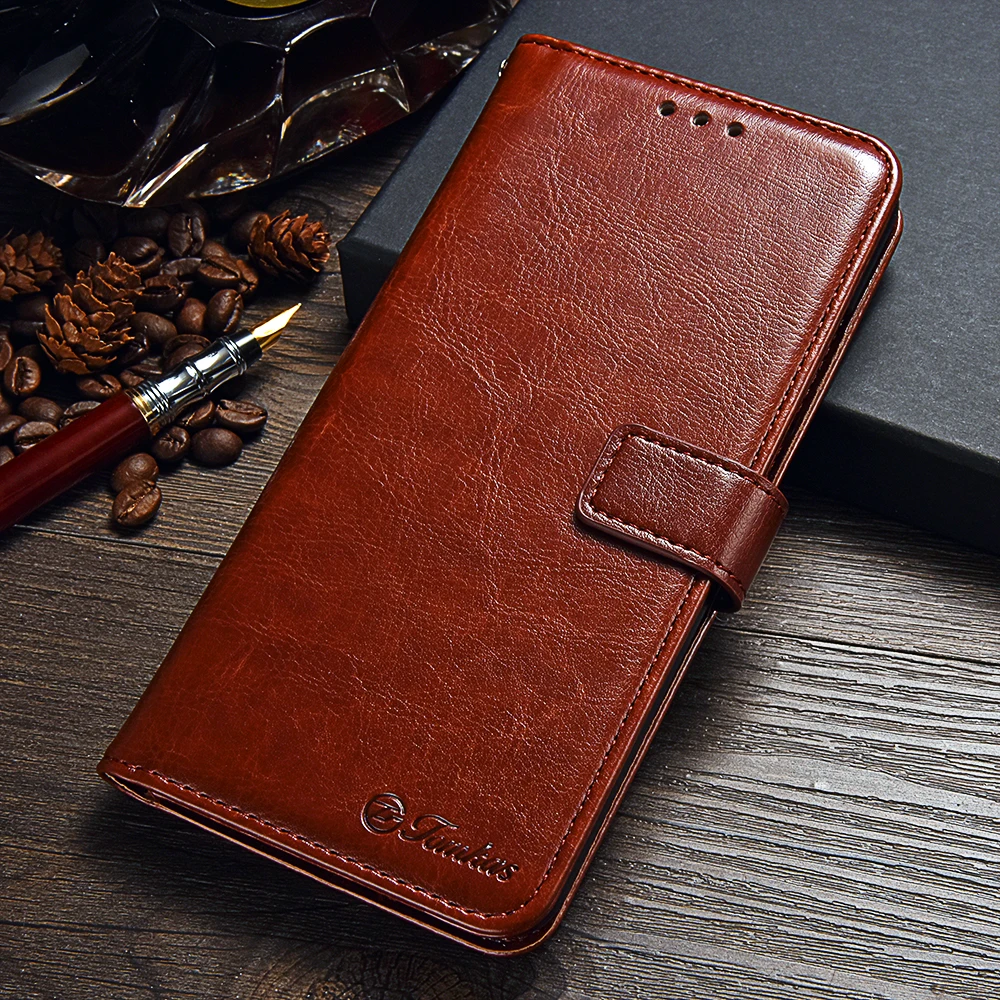Чехол TOMKAS для Xiaomi Redmi Note 5 Pro кожаный чехол-кошелек с отделением карт чехол