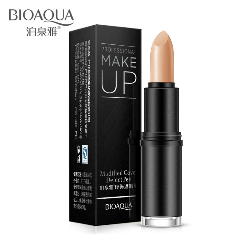 BIOAQUA Easy Color Concealer Cream Cover Defect Dark Circles Acne Spot Long Lasting Foundation Face Makeup | Красота и здоровье
