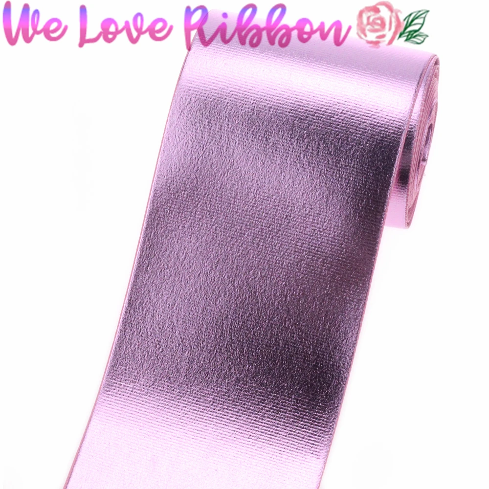 3 "75 мм зеркальная голограмма одноцветная печатная лента из Grosgrain DIY подарок на