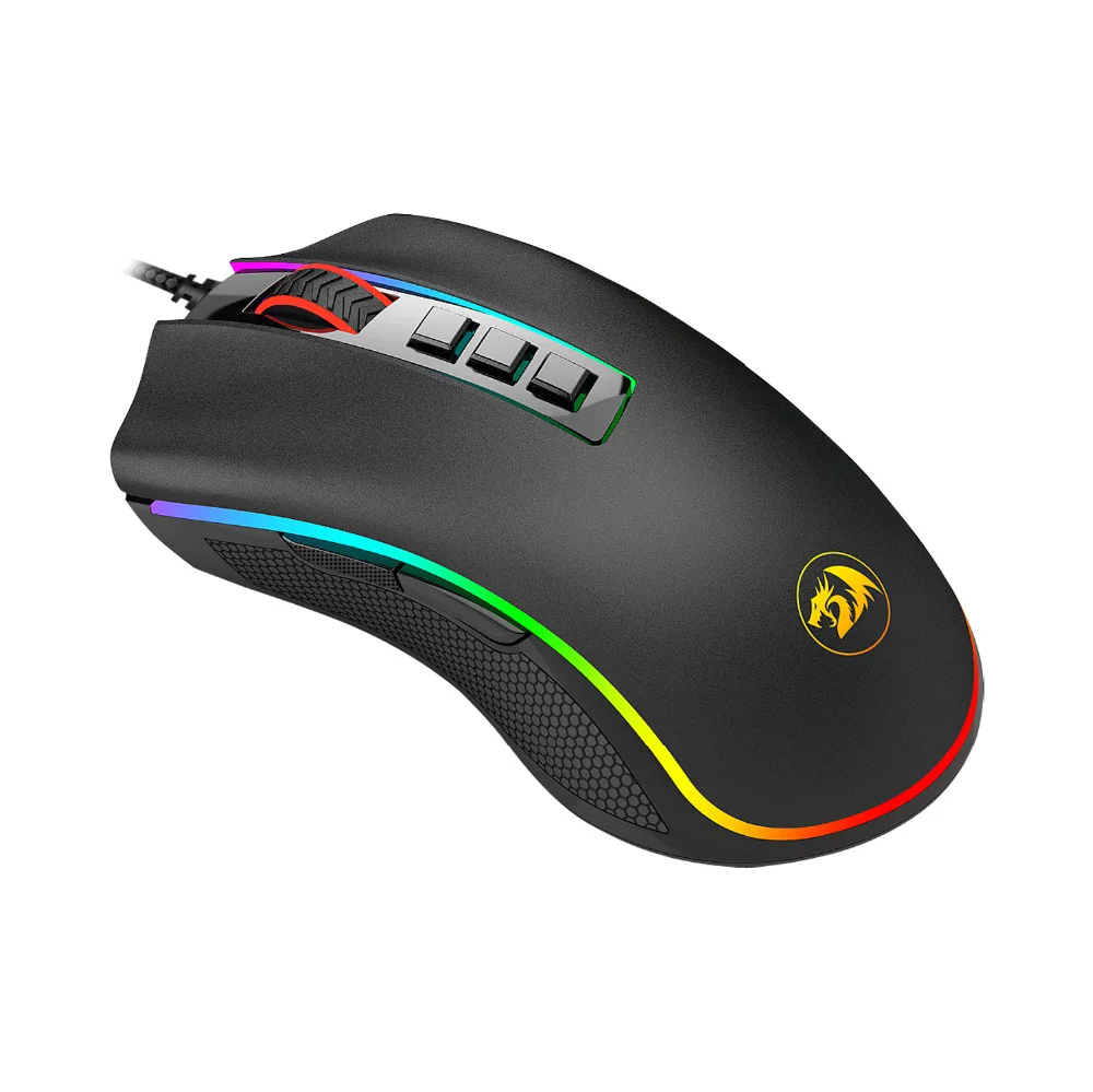 Redragon M711 Кобра игровой Мышь с Chroma RGB Цвет подсветкой 5000 Точек на дюйм джедай