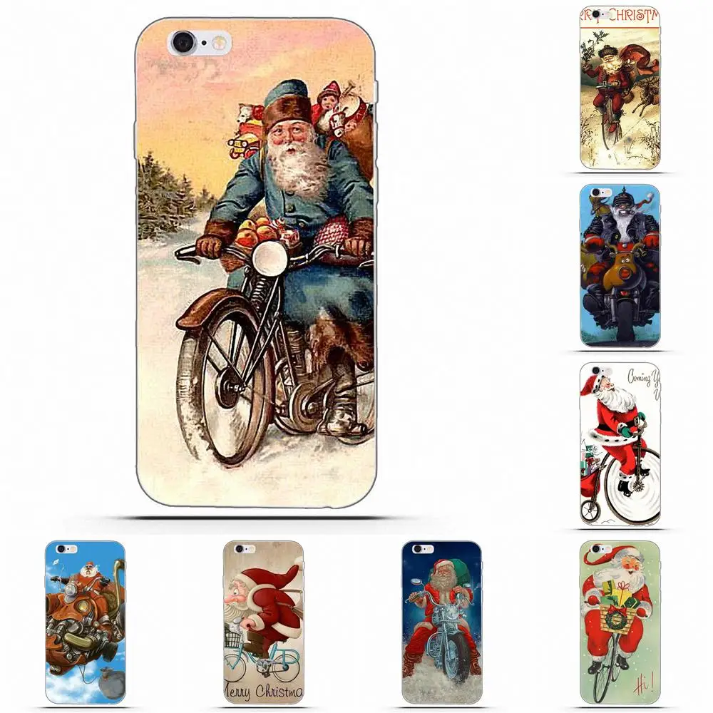 Модный Рождественский велосипед для HTC Desire 530 626 628 630 816 820 One A9 M7 M8 M9 M10 E9 Plus U11 Moto G G2 G3 |