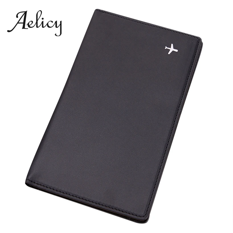 Многофункциональный кошелек Aelicy однотонный с отделением для паспорта и