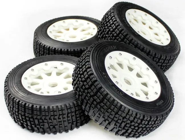 

Baja 5SC nylon wheel hub with tyre tire set