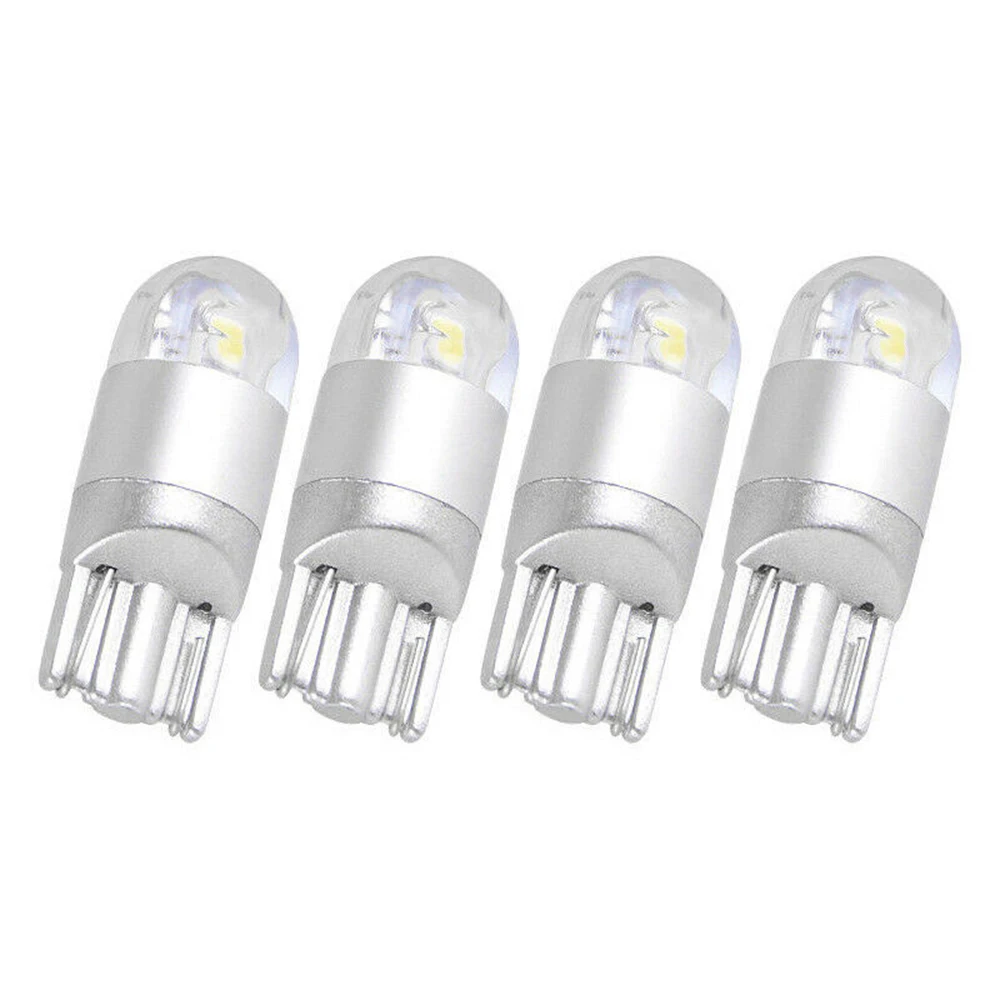 4 шт. светодиодная Карта лампочка авто внутренняя панель автомобиля лампа 12В T10 3030