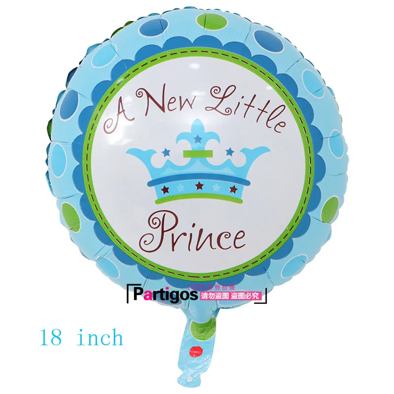 18inch blue 1 шт. Большие размеры розовые золотые короны гелиевые шары Принцесса Корона Фольга Воздушный шар для Бэйби Шауэр декор для вечеринки в честь Дня Рождения Детские игрушки - Цвет: 18inch blue
