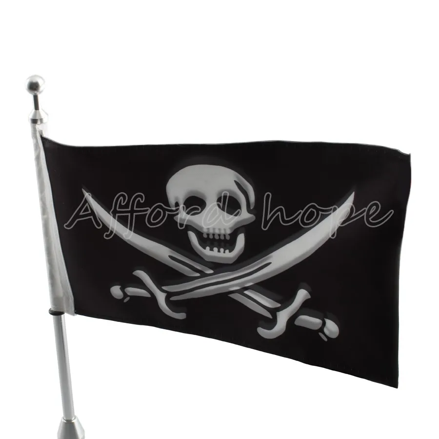 Хромированная Подставка с изображением лица черепа для мотоцикла или велосипеда