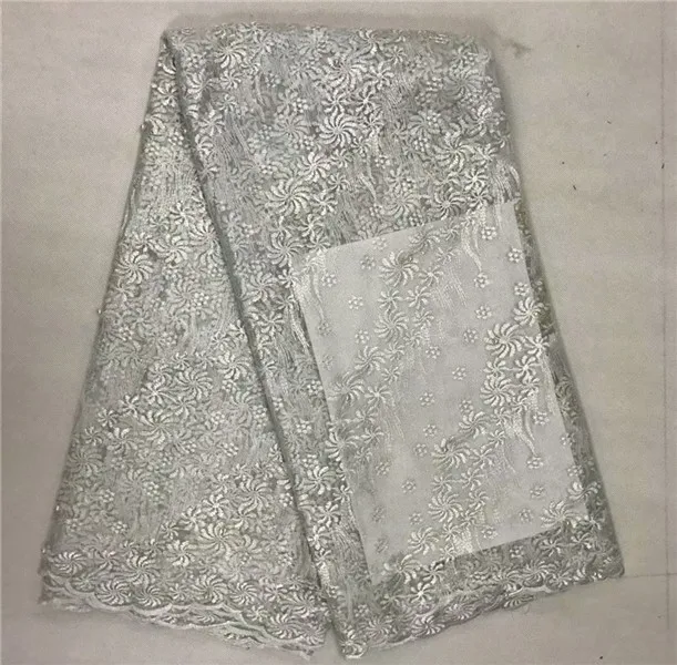 Popular party apparel material African net lace fabric French for dress WAN1 (5yards/lot) multi color | Дом и сад