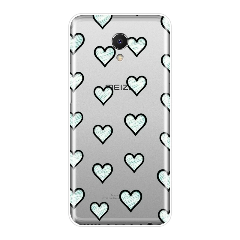 Задняя крышка для Meizu M2 M3 M5 M6 Note милый мягкий силиконовый чехол M6S M6T M5C M5S M3S