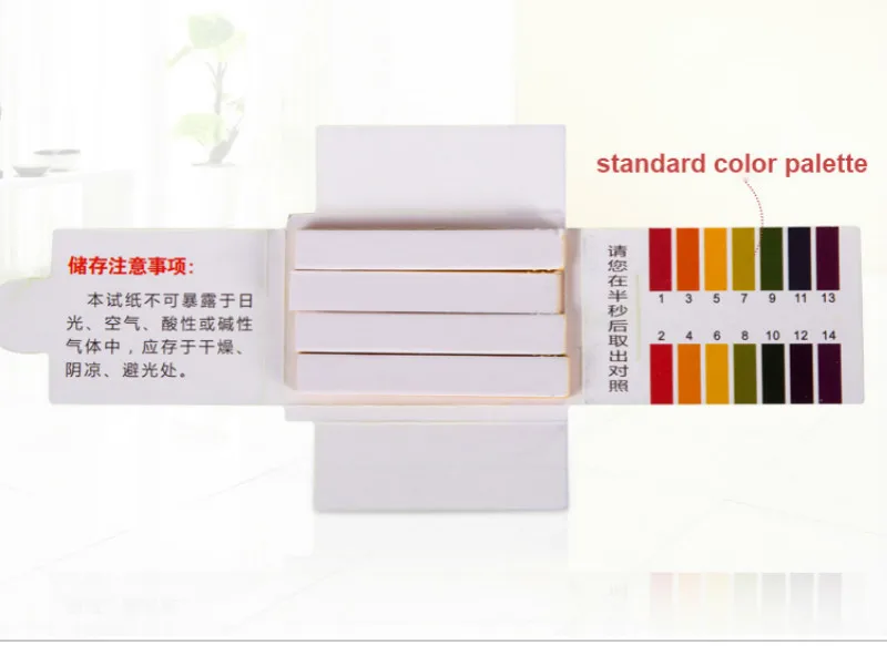 5 Pack/LOT 80 Strips/Pack PH Test Full Range 1-14 Alkaline Acid Indicator Strips Testing Litmus For Aquarium Pond Water | Дом и сад