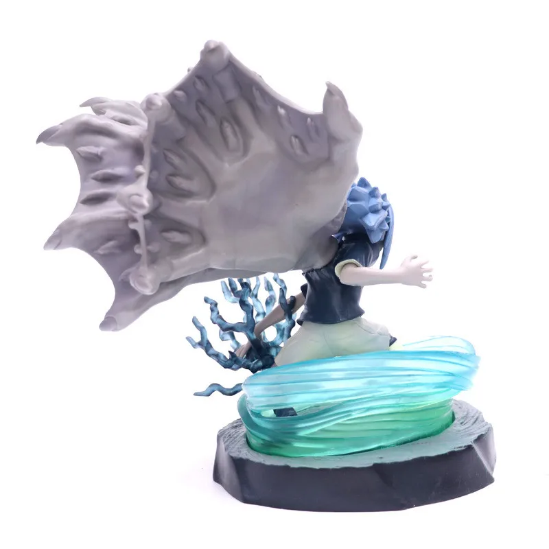 Uchiha Sasuke VS Naruto Susanoo Blue Nirvana Thunder Curse вторая форма ПВХ фигурка Коллекция Модель игрушки 18 см