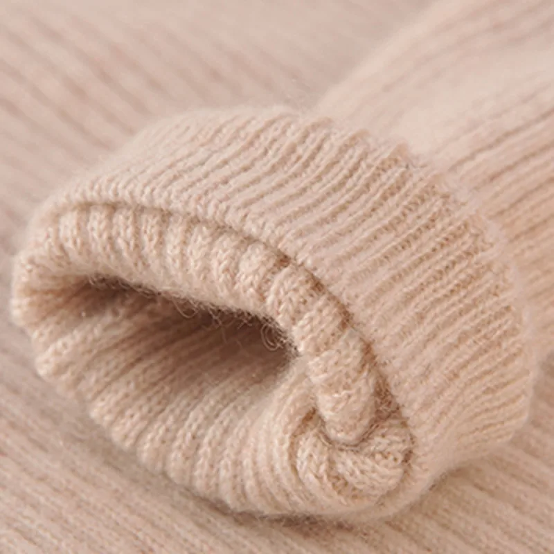 Осенние кашемировые пуловеры водолазка Свитера с длинным рукавом женские