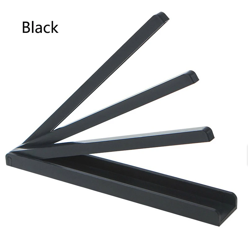 Black Creative Rotating Wall-mounted Towel Racks 3 Layer Bathroom Storage Rack Freestanding Hanging Holder Kitchen Bathroom Organizer - Цвет: Black