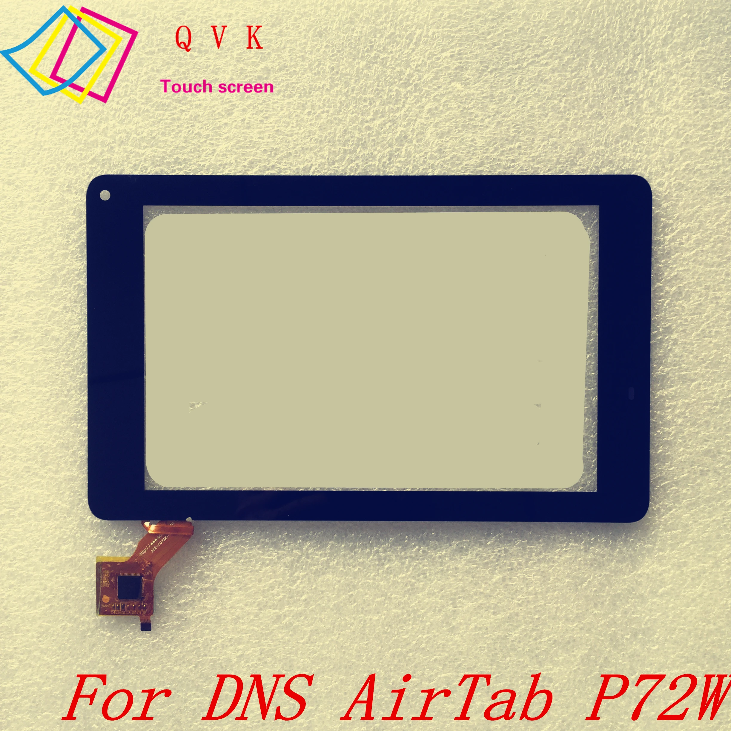 Черный 7 дюймов для DNS AirTab P72W планшетный ПК емкостный сенсорный экран стеклянная