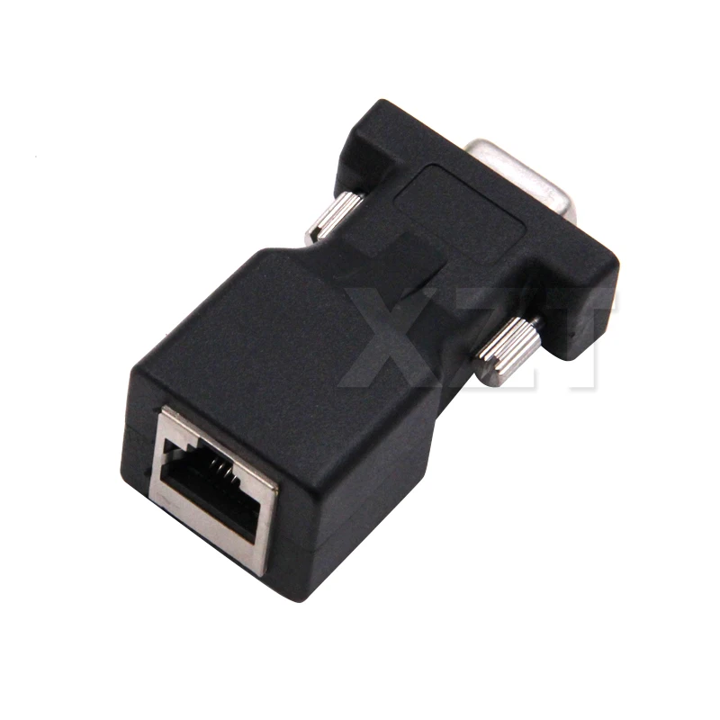 Конвертер из com порта в LAN Ethernet DB9 RS232 гнездовой RJ45 адаптер 1 шт. не требует внешнего