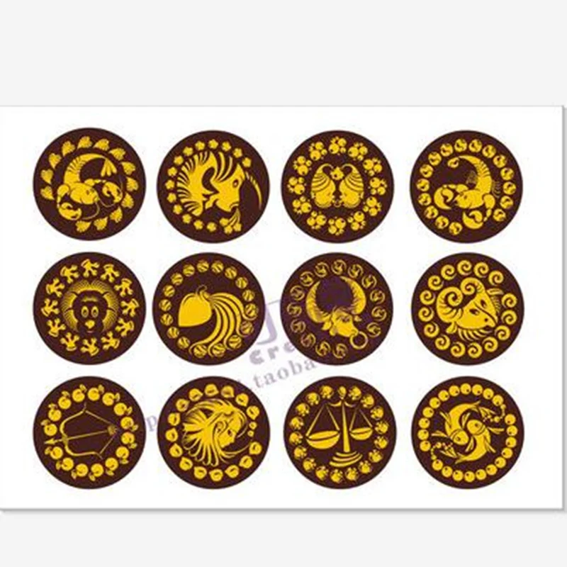 20 листов Бумага для переноса шоколада/Пресс-формы выпечки лист/Торт украшения