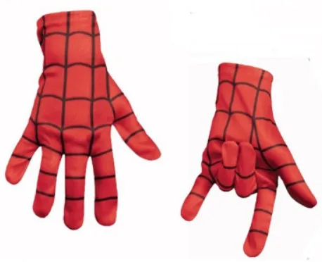 gloves Маска Человека-паука на всю голову для взрослых и детей, Вечерние Маски с капюшоном для Хэллоуина, супер крутые маски и перчатки с человеком-пауком - Цвет: gloves