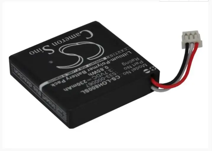 Cameron Sino 230mAh battery for LOGITECH H800 533-000067 AHB472625PST L/N: 1109 1110 SYNERGY | Электроника