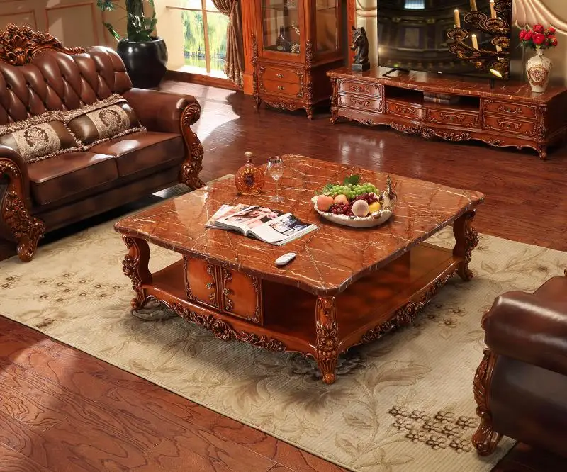 Европейский стиль современный мраморный журнальный столик от ProCARE | Мебель