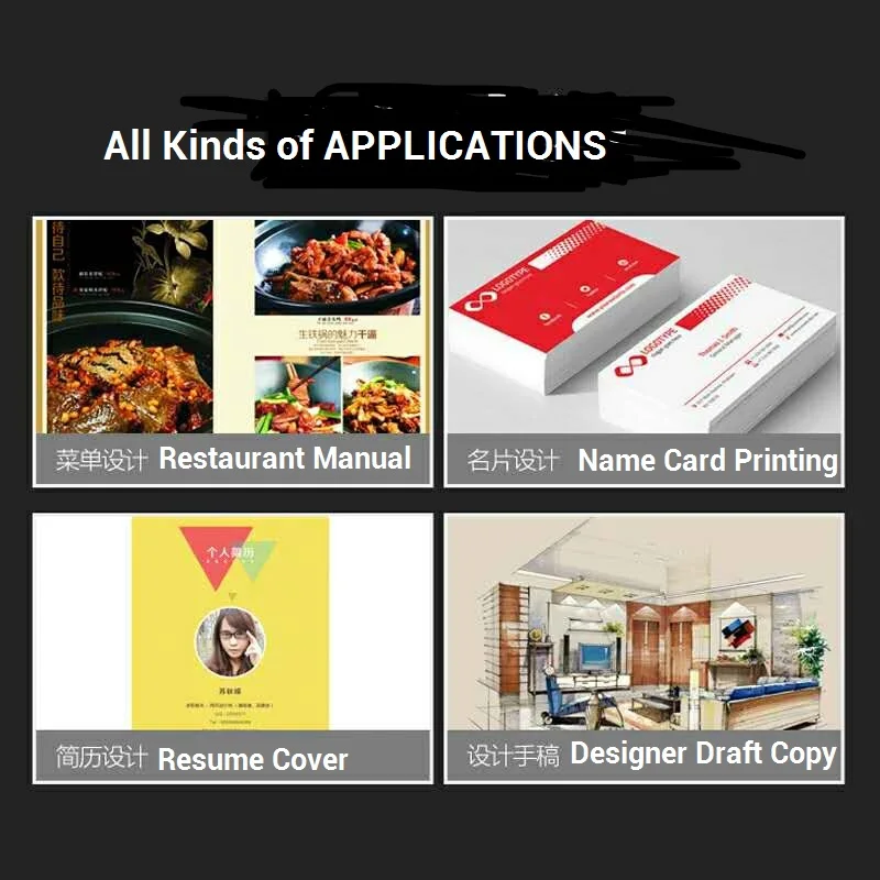 Полуглянцевая двусторонняя бумага формата а4 для печати по меню 50 листов 157 г или