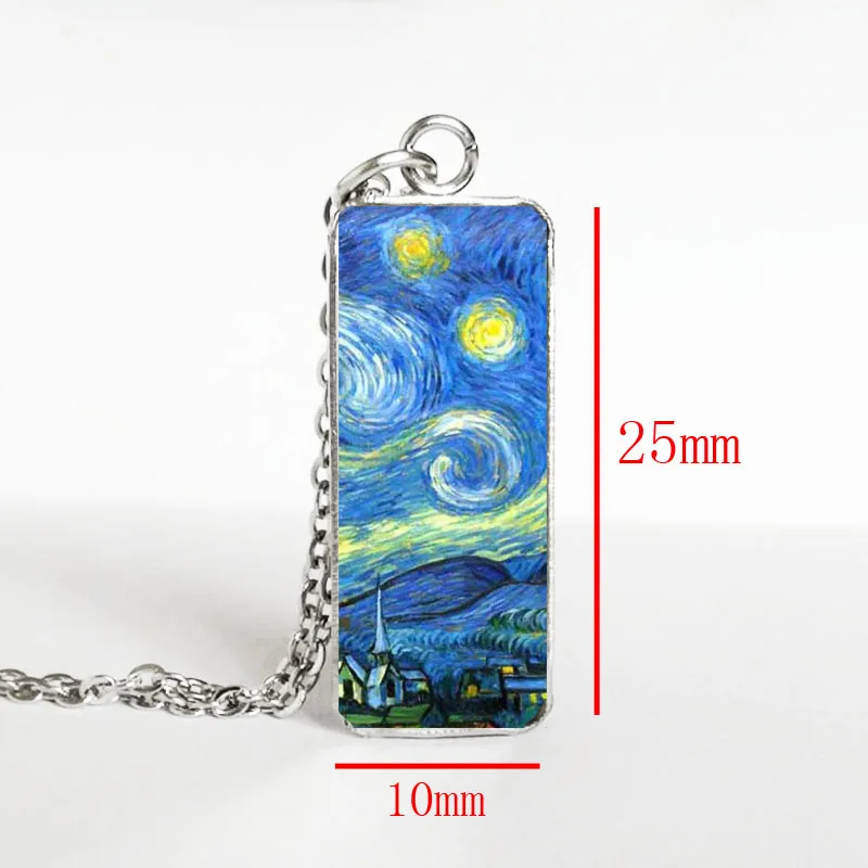 Новинка 2019 цветочное квадратное ожерелье Lilly художественные картины с цветами