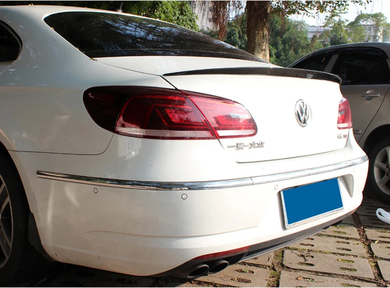 Спойлер для Volkswagen VW CC Passat 2009 2016 украшение багажника автомобиля заднее крыло в