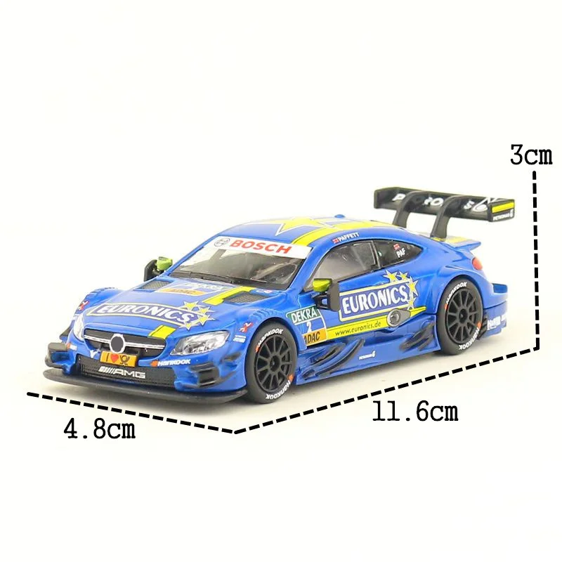 RMZ City/Масштаб 1:43/модель игрушки под давлением/DTM C Class AMG Супер спортивный гоночный