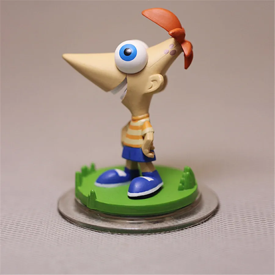 12 шт./партия набор для гаража Классическая Игрушка Phineas и Ferb детские игрушки кукла