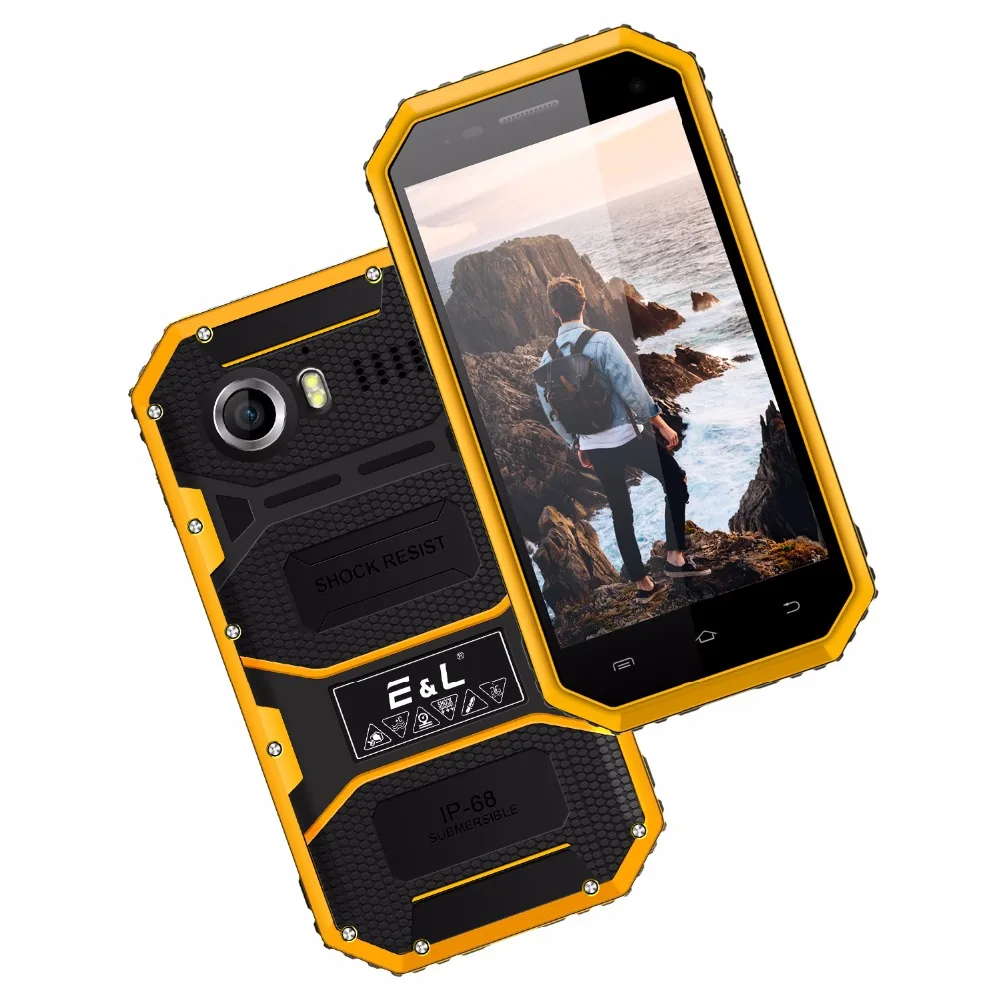 4G смартфонов Водонепроницаемый 4 5 дюйм(ов) EL W6 открыл мобильный телефон Dual Sim